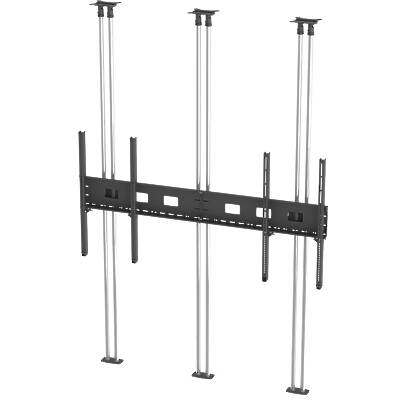 Floor-To-Ceiling Large Format Display Stands for Monitors up to 200&Prime;