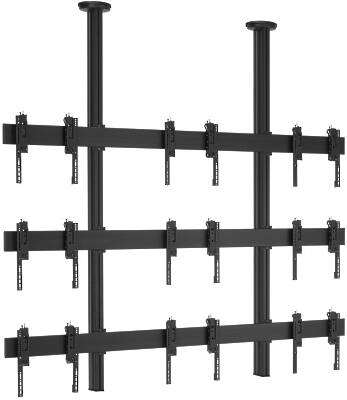 Video Wall and Multi-Monitor ceiling suspension mounts for as many monitors as required from 15&NoBreak;&ndash;&NoBreak;70&Prime;