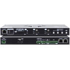 Lightware DCX-3x1-HC21 3:1 Taurus 5K HDMI 2.0 / USB-C to HDMI Desktop Switcher Front View product image