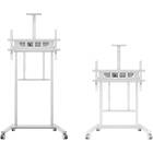 Multibrackets 0167 M Motorised  Floorstand XL 150kg Black Monitor Trolley product image