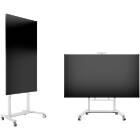 Multibrackets 0167 M Motorised  Floorstand XL 150kg Black Monitor Trolley product image