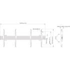 Multibrackets 0631 M Wallmount Pro MBW2U Micro Adjustable Black|2 × Monitor Wall Mount product image