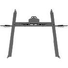 Multibrackets 0643 M Display Stand 180 Single Black|Monitor Trolley Top View product image