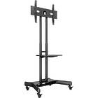 Multibrackets 2319 M Public Floorstand Basic 150|Monitor Trolley incl shelf & camera holder Front View product image