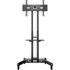 Multibrackets 2319 M Public Floorstand Basic 150|Monitor Trolley incl shelf & camera holder Front View product image