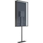 Multibrackets 9917 M Pro Series - Floormount Pole 50/75/100/200 B2B Dual Back-To-Back |Bolt-Down Monitor Stand product image
