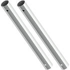 Unicol 2000AVx2 2 × 2000mm mild steel chrome finished column predrilled for Avecta furniture