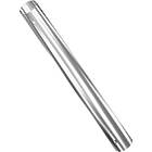 Unicol 2100C 2100mm mild steel chrome finished column (Predrilled with ⌀11mm through holes at 35mm each end for ceiling suspension)