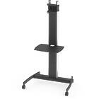 Unicol AVHT1B {ProductGroup} Height Adjustable trolley (**Without Bracket**;  {calcScreenSizeRangeINCH} / {calcMaxWeightKG}; VESA 200×200–800×600; Max {calcScreenCentreHeightMaxCM} to screen centre)