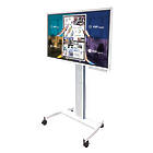 Unicol AVHT Avecta Height Adjustable Monitor Trolley finished in white product image