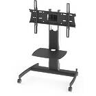 Unicol AVLT {calcProductGroup} Low Level, Height Adjustable Monitor Trolley ({calcScreenSizeRangeINCH}/ Max {calcMaxWeightKG} ; VESA {calcVESARange}; {calcScreenCentreHeightMinCM}–{calcScreenCentreHeightMaxCM} to screen centre)