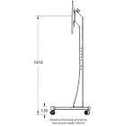 Unicol AX15T Axia High-level Monitor/TV trolley product image