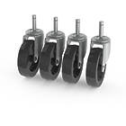 Unicol C10X4 4 × 10cm non-braked castor product image