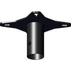 Unicol CP3 Single Column Stub Ceiling Plate, Max 60.00kg product image