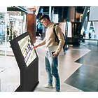 Unicol FKTC3FS FlorSign Free Standing Fixed Angle Digital Signage Totem product image