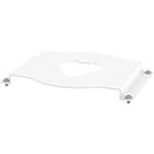 Unicol GAP Bespoke plate for Unicol Gyrolock Trilok mounts finished in white product image