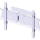 Unicol PLA2X1 Panarm Heavy Duty Dual Arm Swing-Out Monitor Wall Mount product image
