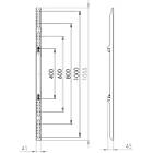 Unicol PPZF9 Pair Of ScreenRail / PoziMount Non-Tilting Arm product image