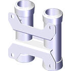 Unicol PS6V1 Twin Column Floor-To-Ceiling Adaptor for Pozimount/Xactmatch Wall Mounts product image