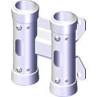 Unicol PS6V1 Twin Column Floor-To-Ceiling Adaptor for Pozimount/Xactmatch Wall Mounts product image