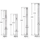 Unicol PZF1 Pair Of ScreenRail / PoziMount Non-Tilting Arms product image