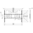 Unicol PZX10 Pozimount Non-tilting Wall Mount for Monitors/TVs product image