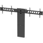 Unicol RFWSH-HD200 Rhobus Heavy Duty Dual Monitor Floor-to-Wall Stand (71–86″/ Max 100kg; VESA 1000×600 and bespoke; 160cm to screen centre)