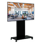 Unicol RH100 Rhobus Trolley/Plinth Stand for Monitors/Touchscreens ({calcScreenSizeRangeINCH} / Max {calcMaxWeightKG}; VESA {calcVESARange}; {calcScreenCentreHeightMaxCM} to screen centre)