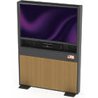 Unicol SUM5FS Summit Free-standing Single Screen Video Conference Wall (For 55″ Monitors)