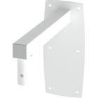 Unicol WB1406 Multi-Purpose Wall Bracket Pegged Version finished in white product image