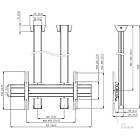 Vogels CD1584S Large TV/Monitor Ceiling Mount  Kit product image