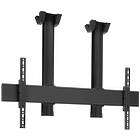 Vogels CD3064B Large TV/Monitor Ceiling Mount  Kit  (Over 65″/ Max 160kg; VESA 100×100–650×400; 290cm ceiling to display centre; Finished in Black)