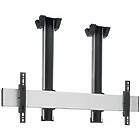Vogels CD3084S Large TV/Monitor Ceiling Mount  Kit (Over 65″ / Max 160kg; VESA 100×100–800×400; 290cm ceiling to display centre;  Silver finish)