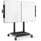 Vogels RISE A228 Whiteboard Set for 86″ monitors on RISE Motorised Display Lift Trolleys and Stands product image
