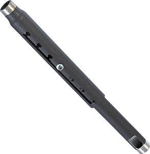 18–24″ Adjustable Extension Column finished in black