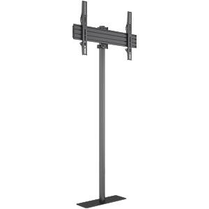 M Single Pole Floormount Pro VESA 600 Bolt-down Monitor Stand