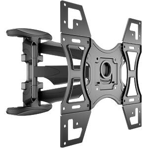 M VESA Flexarm Full Motion Dual Extending Monitor Wall Mount