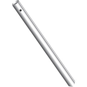 3000mm mild steel chrome finished column