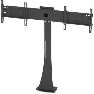 Axia  Dual TV/Monitor High Level Bolt-Down Stand