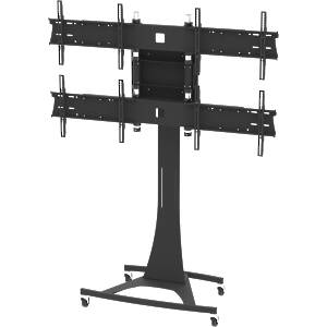 Axia Titan Heavy Duty 2×2 Monitor Trolley