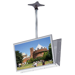 TV/Monitor Back-to-Back Ceiling Mount Kit with 2m Column