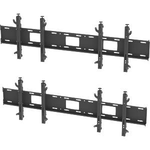 ScreenRail 2×2 video wall mounting system for 46″ monitors