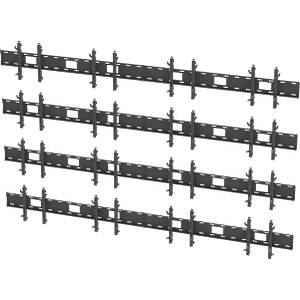 ScreenRail 4×4 video wall mounting system for 50″ monitors