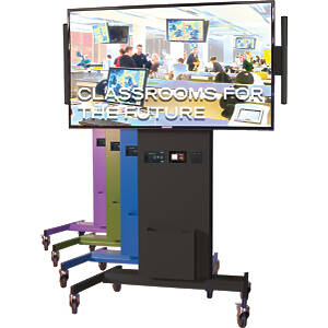 Nest-Star AV Teaching trolley system for Monitor/TVs