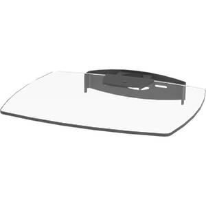 Parabella 500mm × 456mm Polished Edge Toughened Glass Shelf