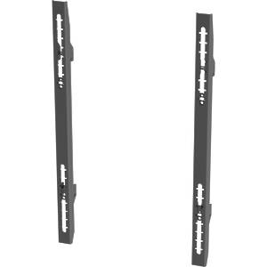 Pair of Heavy Duty ScreenRail /  PoziMount Non-Tilting Arms