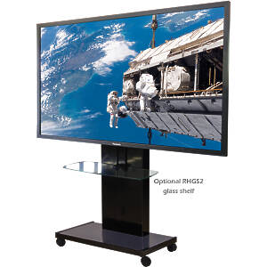 Rhobus Heavy Duty Trolley/Plinth Stand for Monitors and Touchscreens