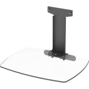 Rhobus 50×40cm Polished Edge Toughened Glass Shelf