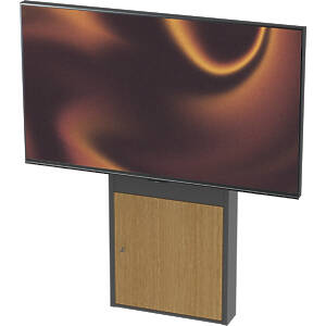 Rhobus Plus Floor-to-Wall Monitor Stand