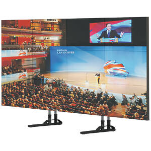 Simplex 4x3 Video wall floor stand for screens around 55″
